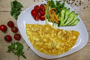 kaşarlı omlet